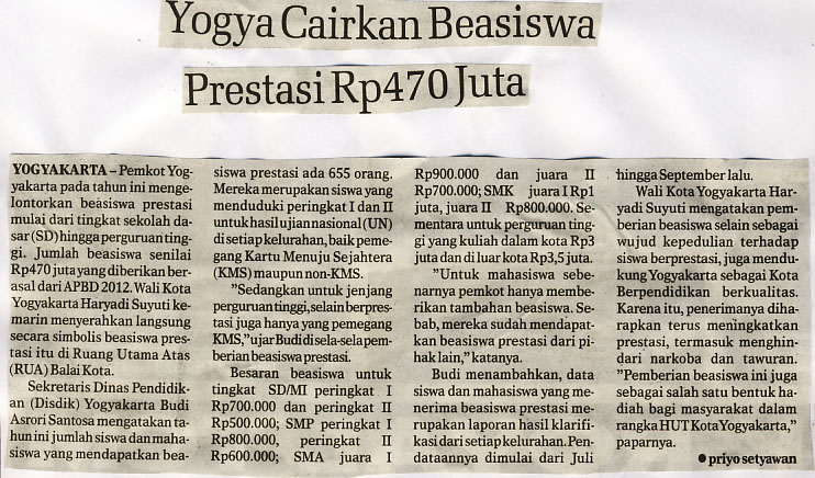 Kliping jogja terbaru